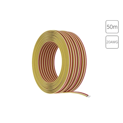 Провод 3-жильный для светодиодной ленты MIX 50м, 20AWG Arte Lamp STRIP-ACCESSORIES A20-3W